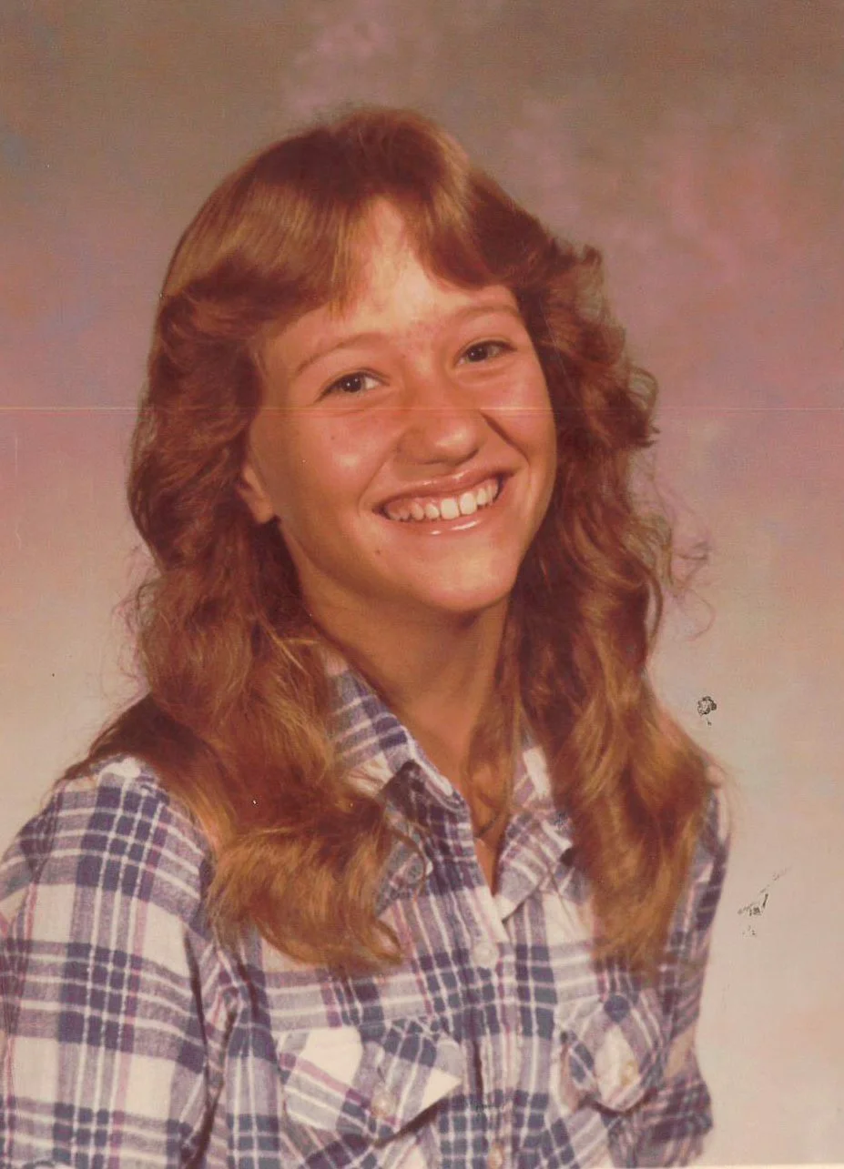 Cali as a young teenager.