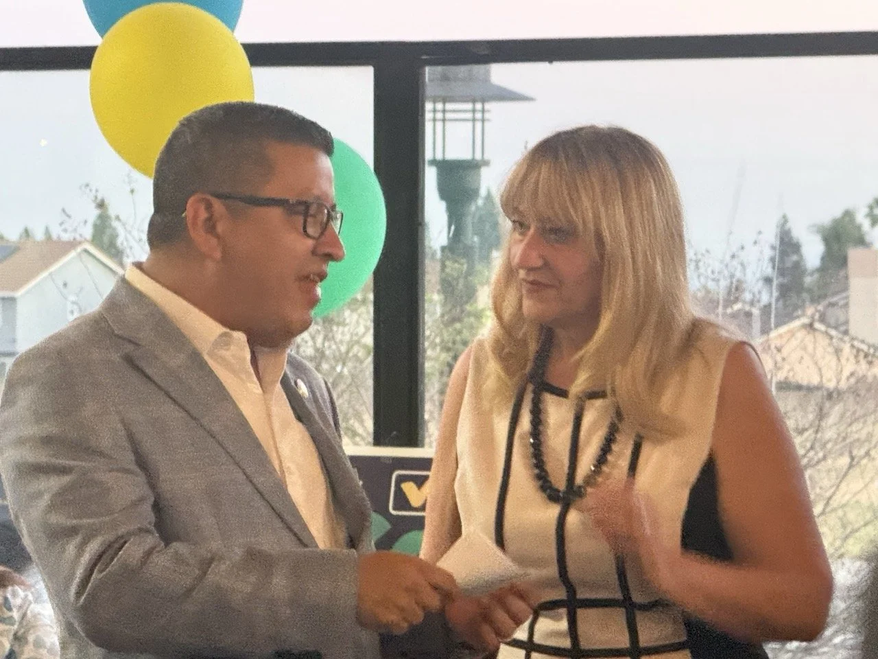 Cali speaking to Jesse Armendarez.