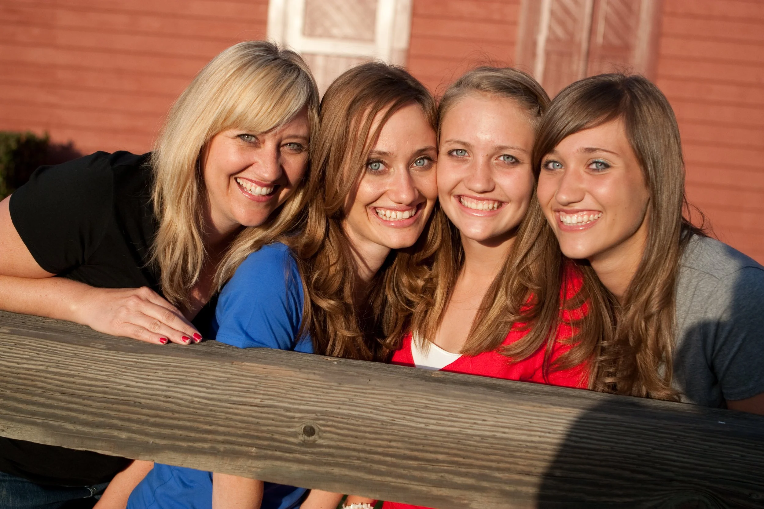 Cali and her three daughters.