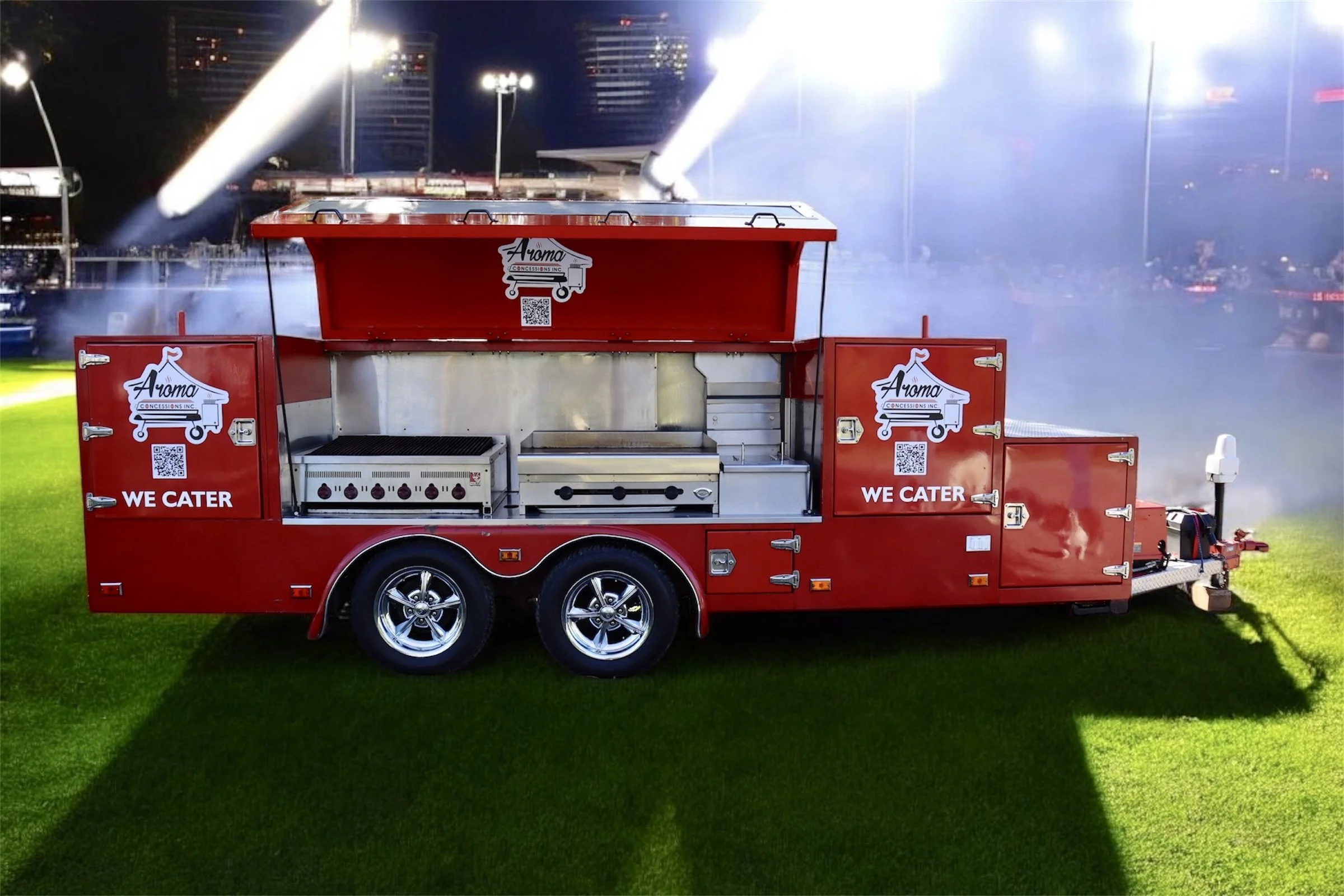 Fresh &amp; Healthy Choices at Aroma Concessions