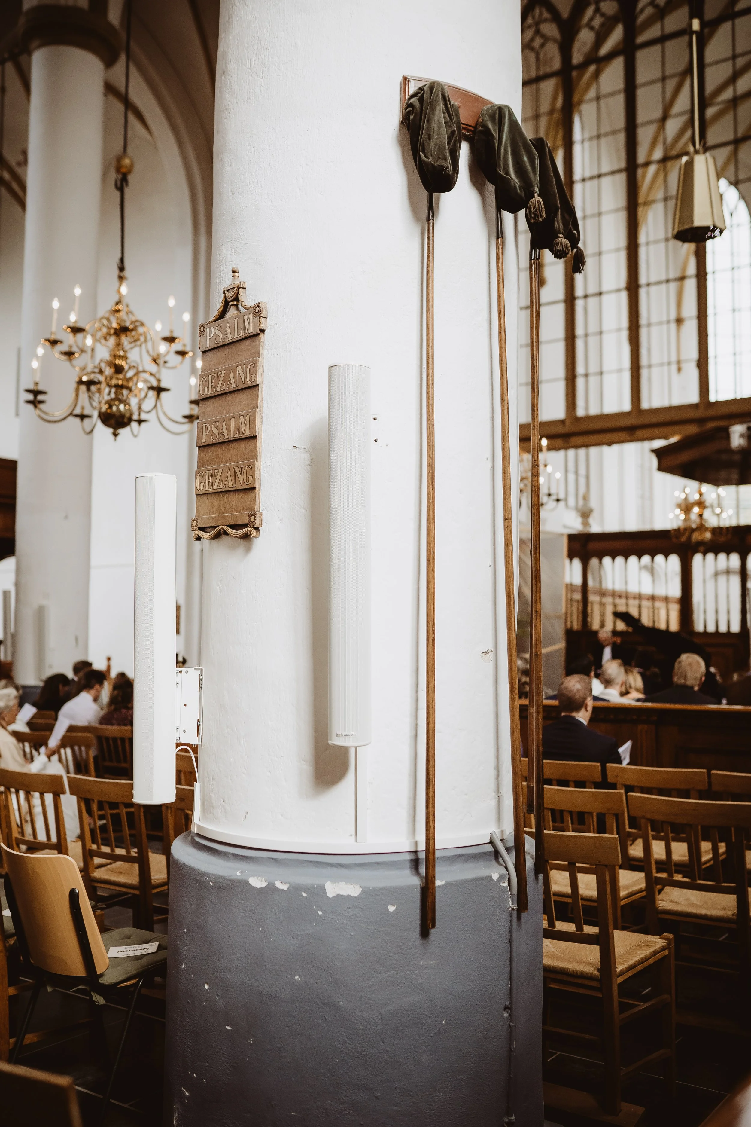 Kerkelijk huwelijk in de grote kerk te Elburg. Bruiloft gepland door Mirjam Baardemans Weddingplanner | Christelijke Weddingplanner Nederland en de Veluwe