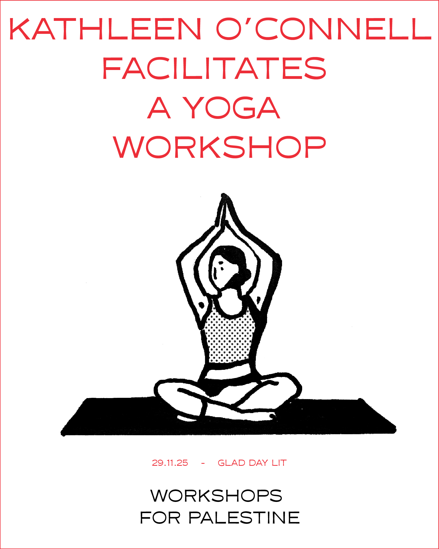 Yoga With Kathleen  29/11 ~ 12pm-1pm