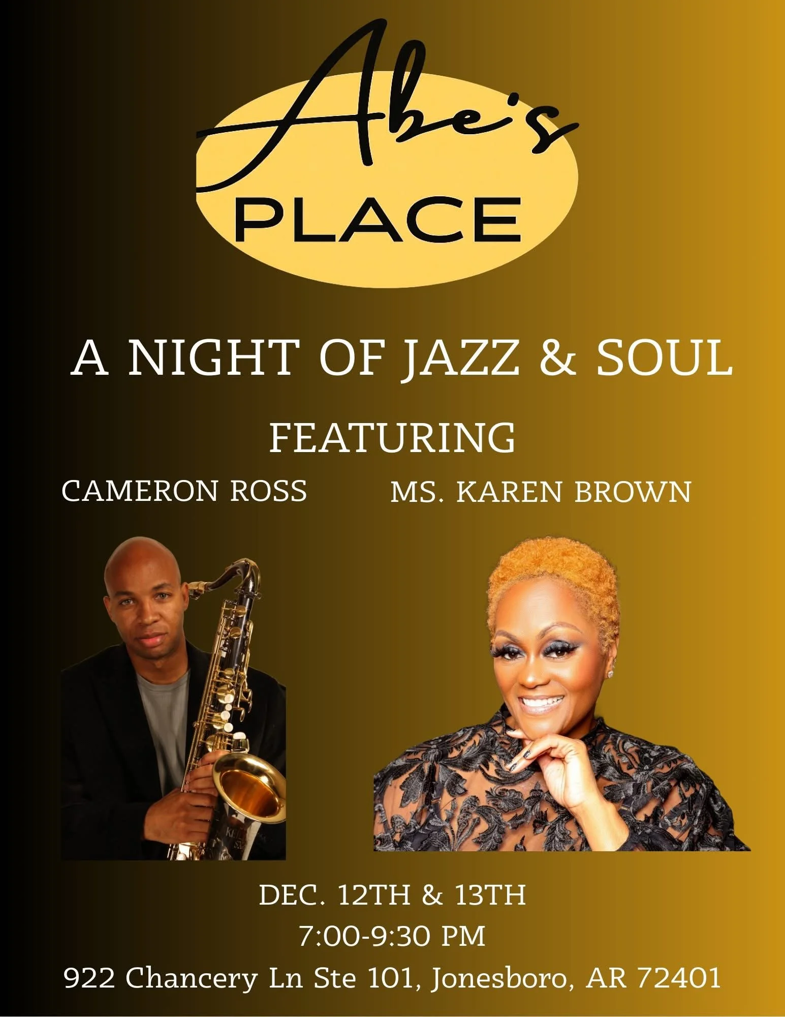 ANIGHT OF JAZZ & SOUL
