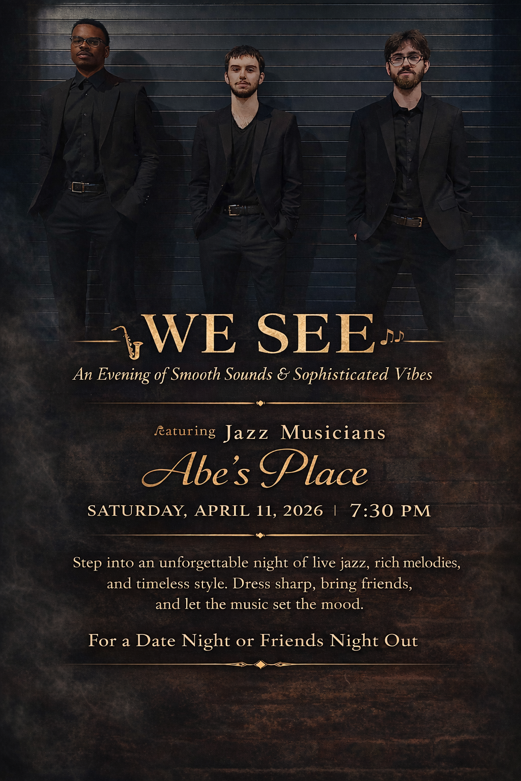 WE SEE- April 11, 2026 @ 7:30pm