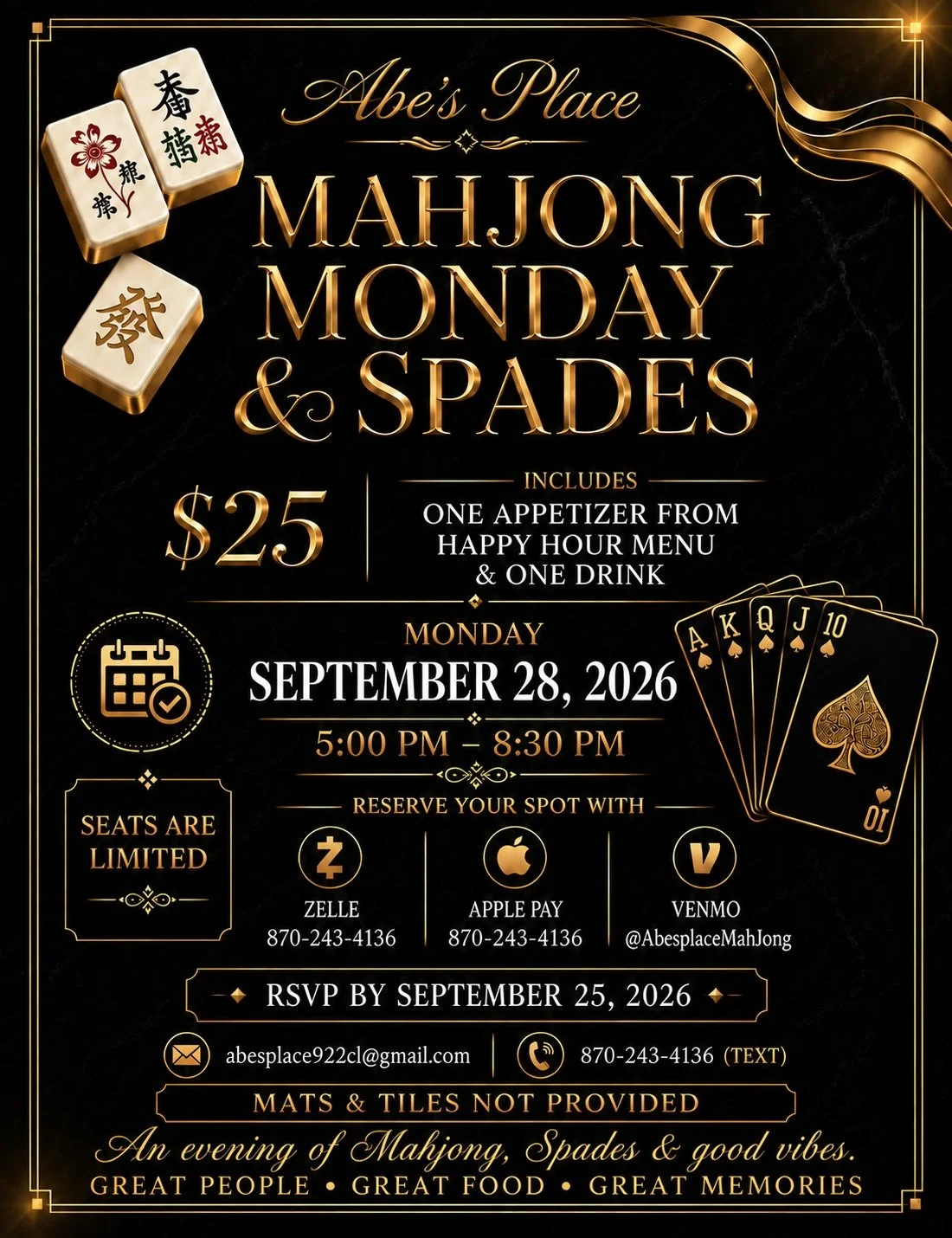 Mahjong Monday and Spades September 28, 2026.jpg