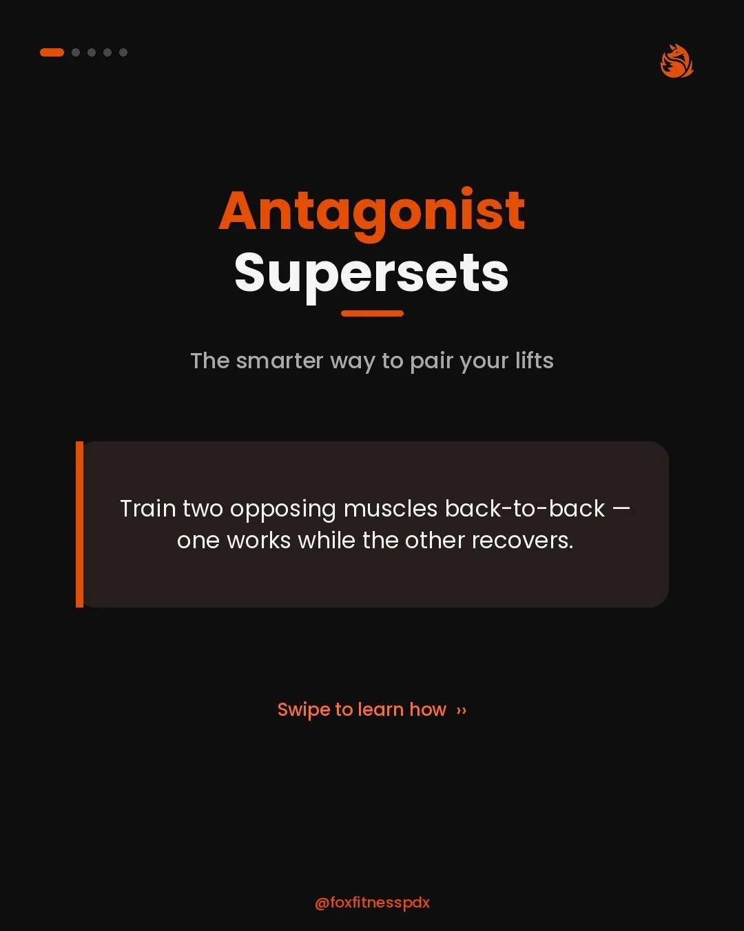 How I train in under 60 minutes between clients (and still eat lunch):

&rarr; Main compound lift: trained solo, full rest. It's the priority, it gets the time.

&rarr; Everything else: antagonist supersets. Push/pull, quads/hams &mdash; one muscle w