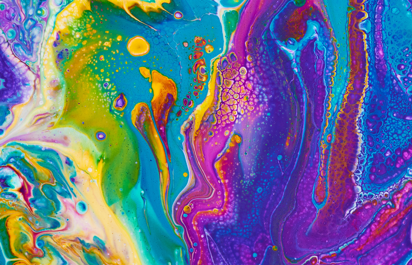 Fluid Painting &amp; Mixed Media: Experimentiere mit Farben und Texturen