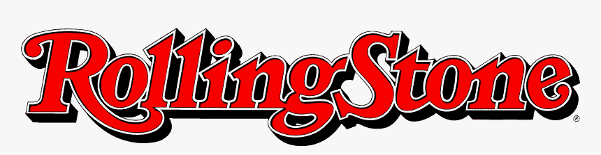 Rolling Stone logo with red and black text.
