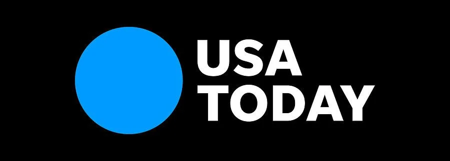 USA TODAY logo with a blue circle and black text.