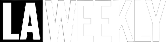 Black bold text reading 'LA WEEKLY' on a white background.