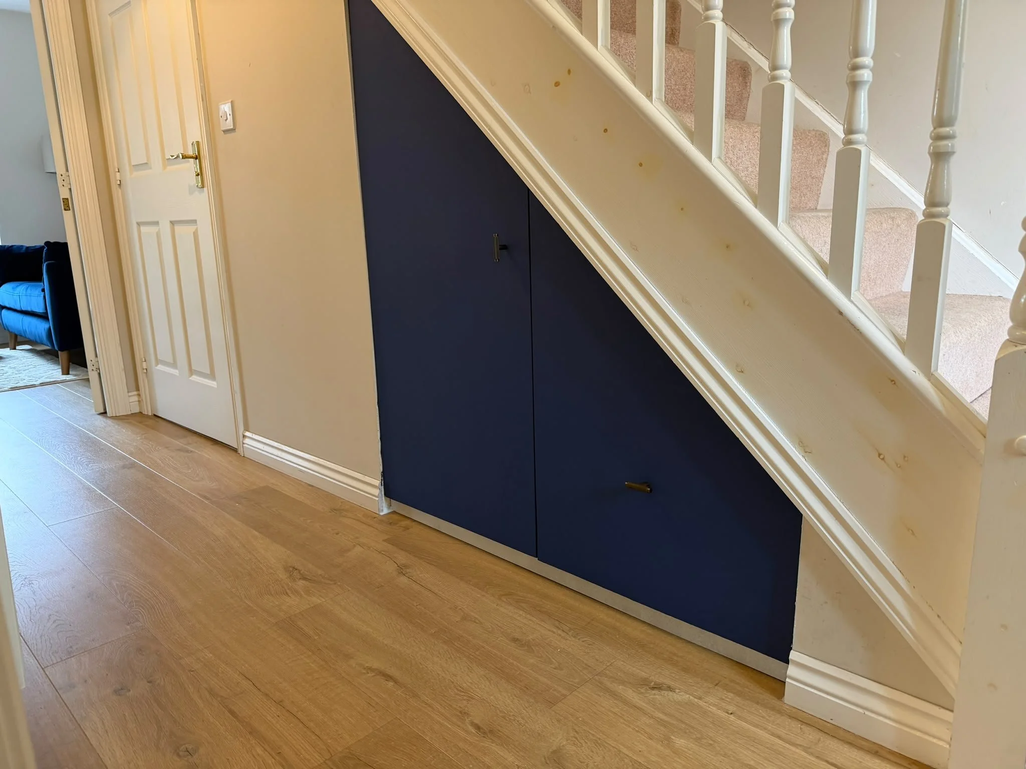 Completed bespoke storage