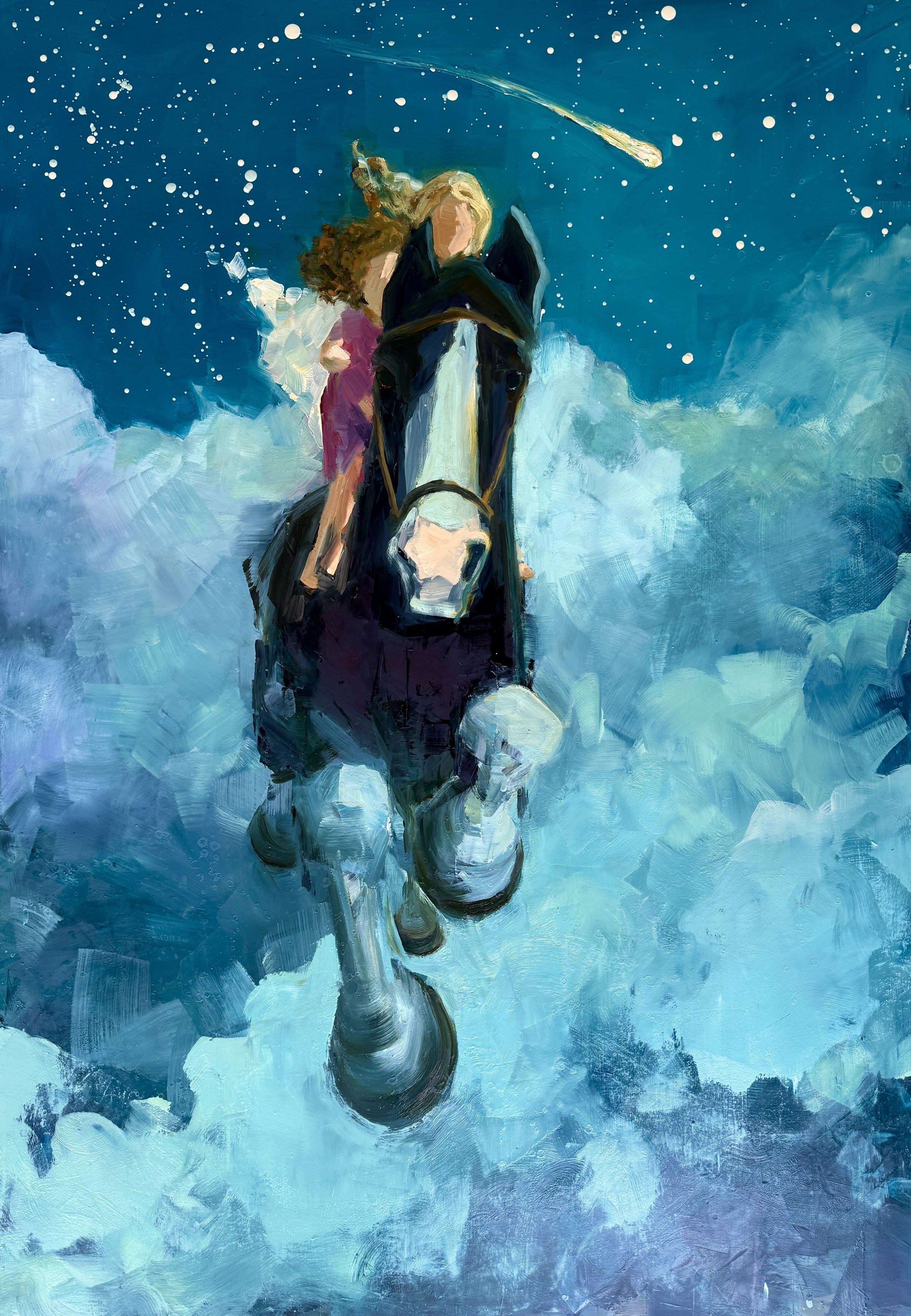 MINI PRINT of Night Ride for Nova