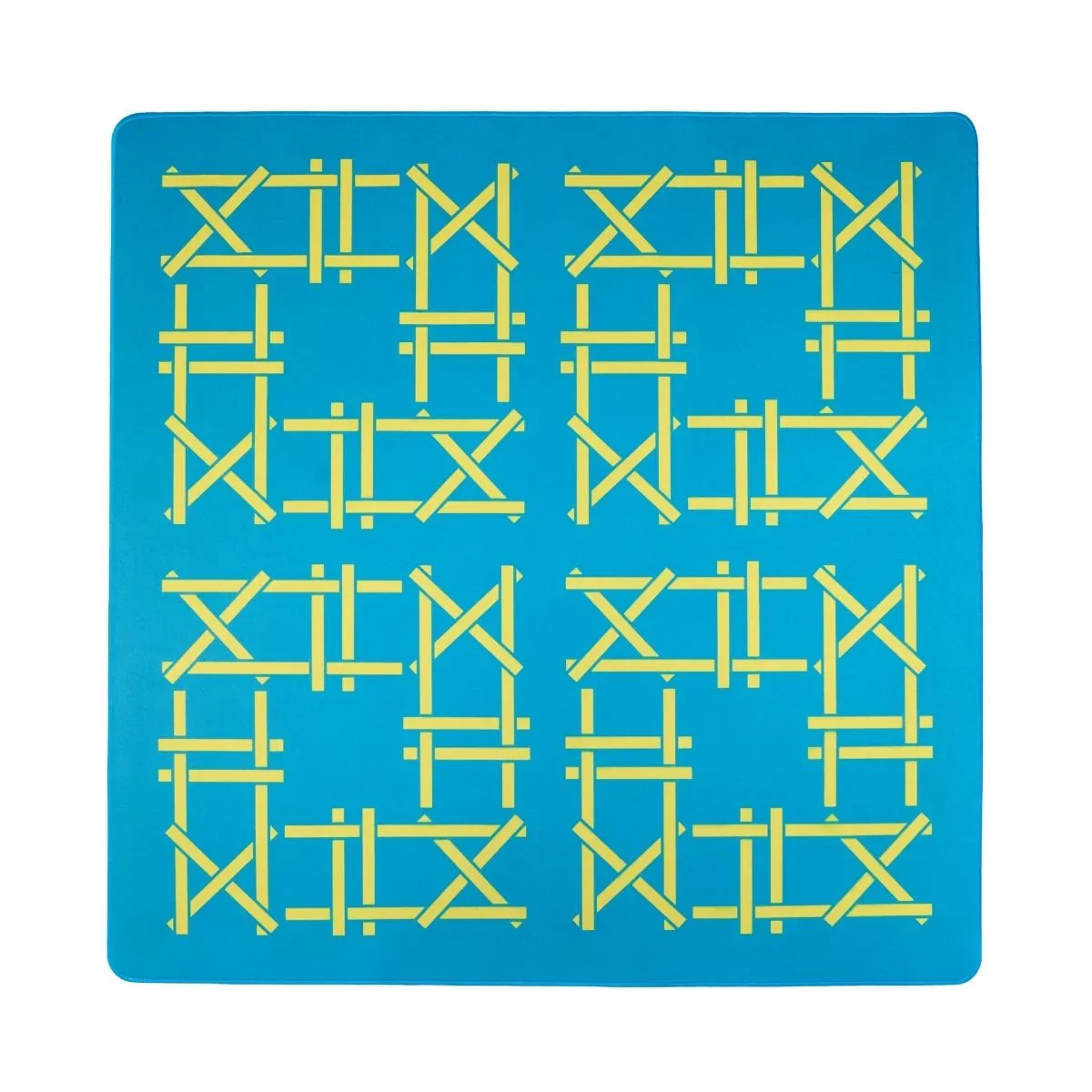 ElectricBlueTrellisDouble-SidedTravelMahjongMat_2.webp