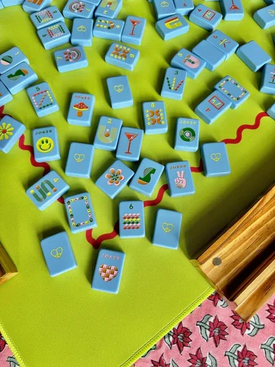 Mod French Blue Tiles