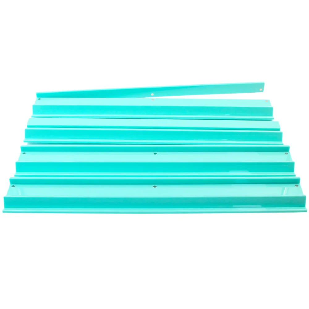 Solid Macaron Green - Classic Acrylic Mahjong Racks (Set of 4) | My Fair Mahjong