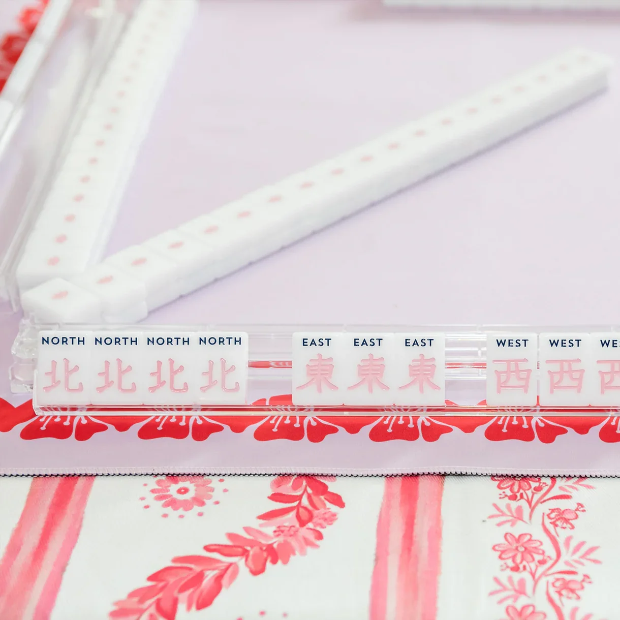 The Mahjong House - The House Tile Set, White