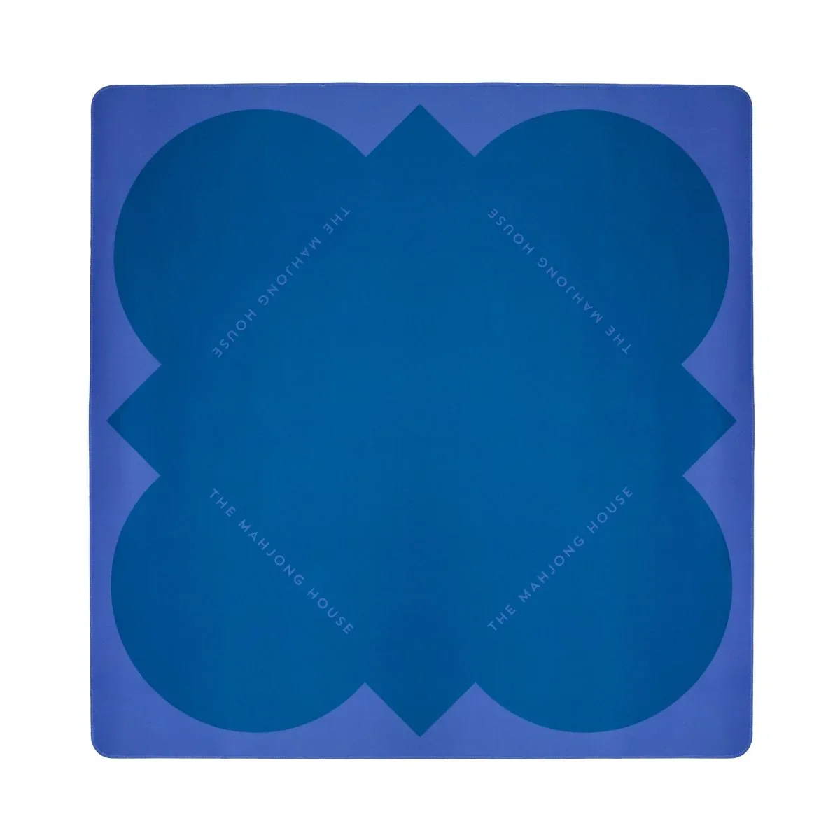 Sapphire Table Double-Sided TRAVEL Mahjong Mat | The Mahjong House