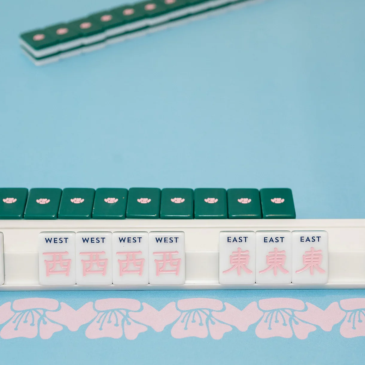 The Mahjong House - The House Tile Set, Green