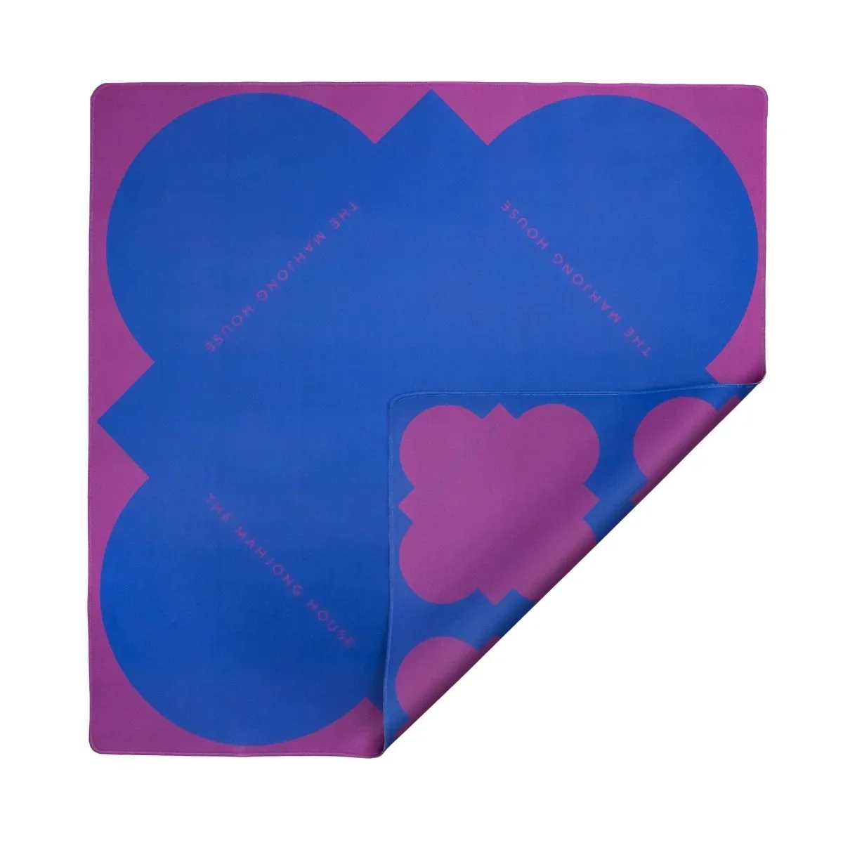 Amethyst Table Double-Sided Travel Mahjong Mat | The Mahjong House
