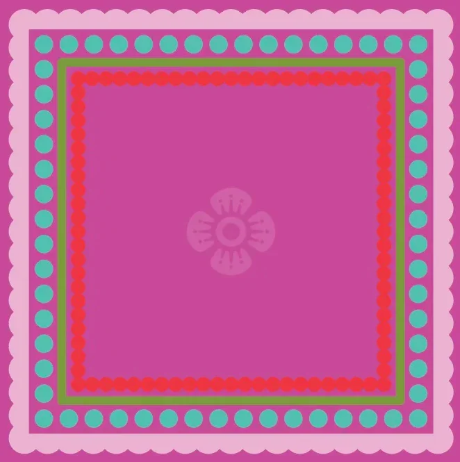 Summer Seasons Mat | The Woodlands Mahjong Society