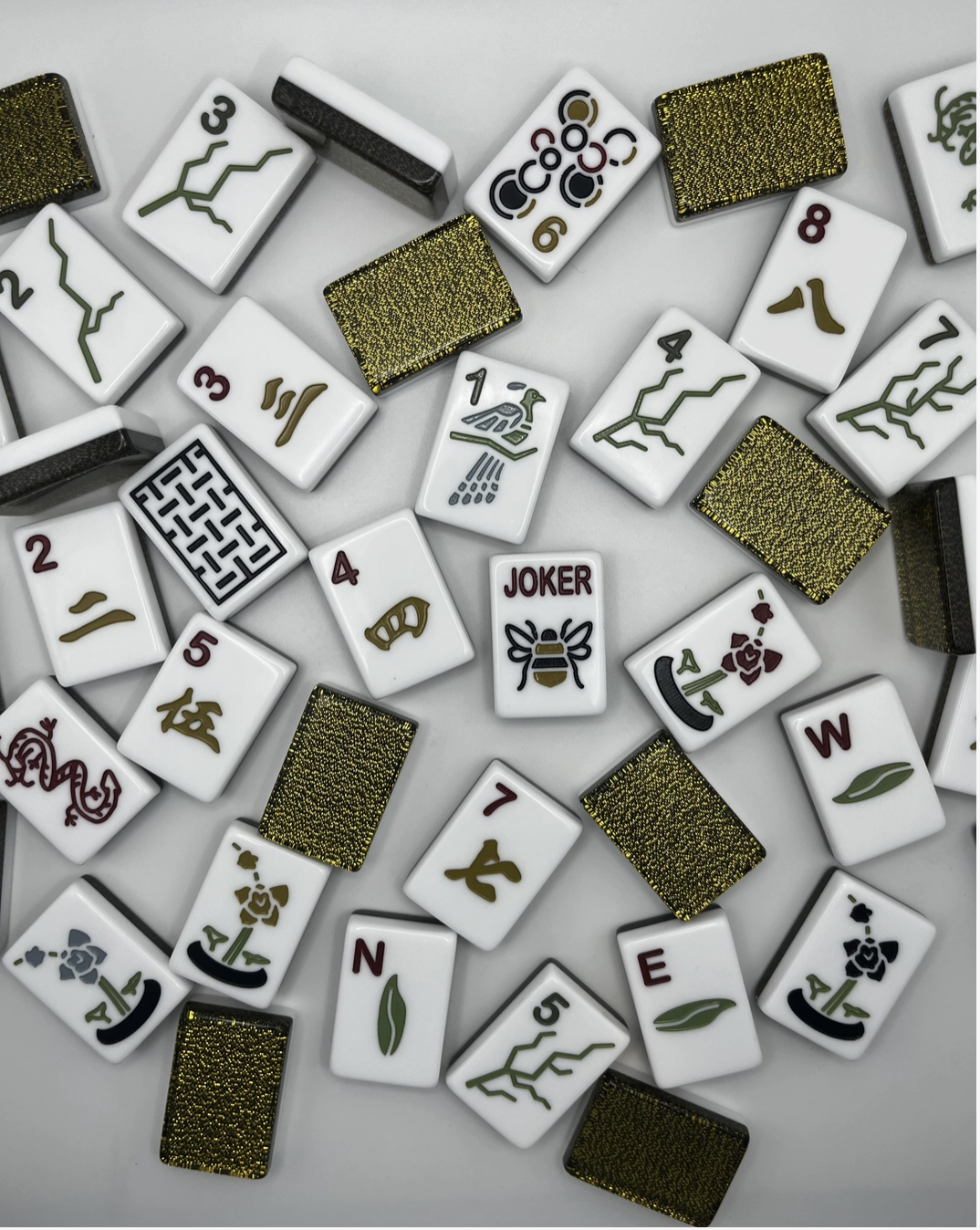 Bougie Bee Tile Set | Luxe Mahjong