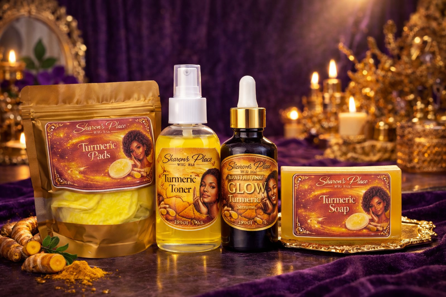 Turmeric Glow Skincare Collection