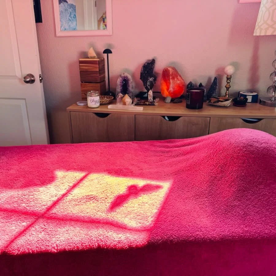 How can a Reiki session be virtual!? Glad you asked! Since Reiki flows through time and space, it can reach you anywhere in the world! In my practice I host a virtual meeting, and set up a &ldquo;proxy person&ldquo; and I use that to hold space for t