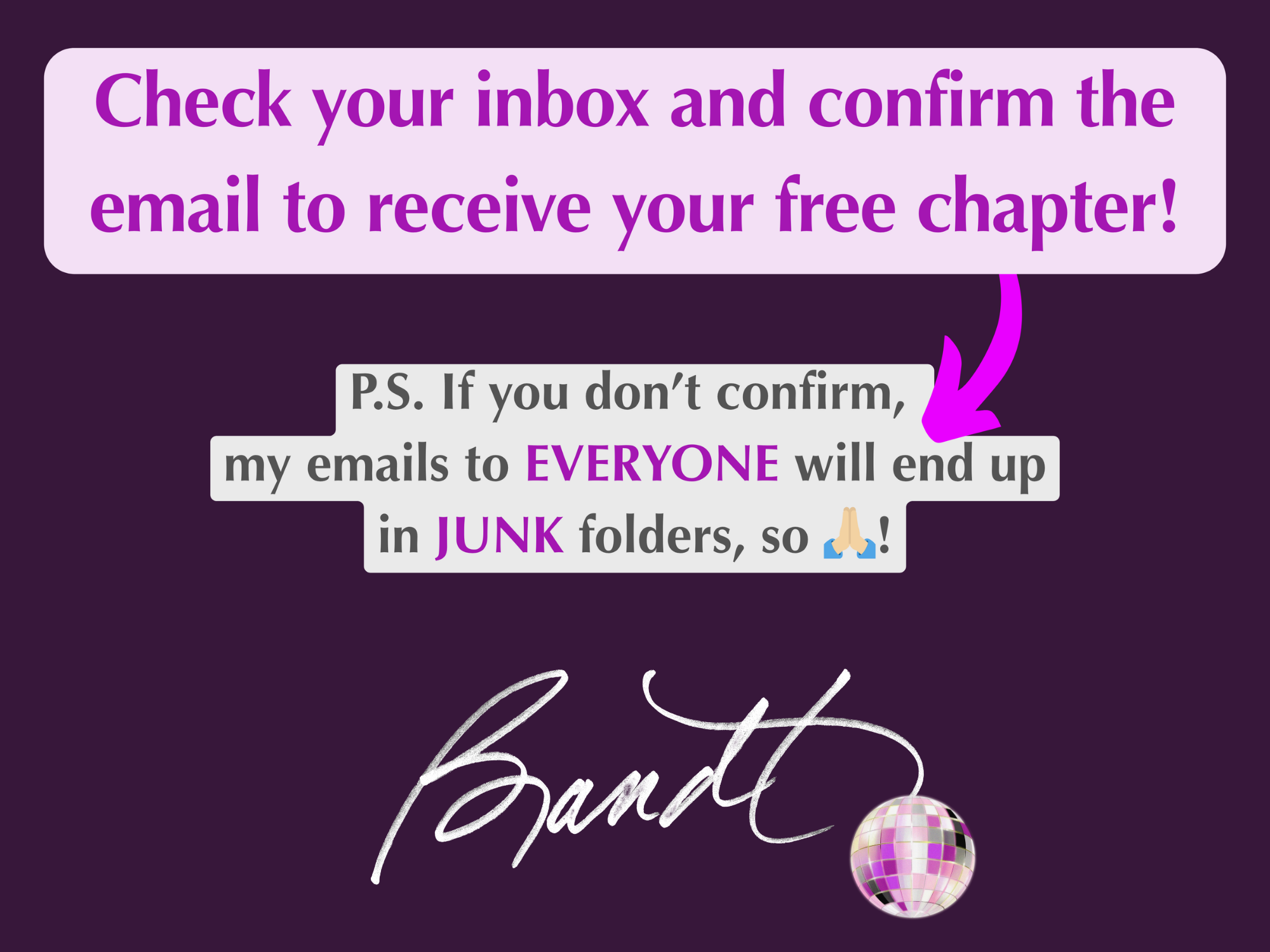 Email signup graphic asking users to confirm. memoir author, memoir about healing, transformational memoir, spiritual memoir, personal transformation book, trauma healing memoir, recovery memoir, addiction recovery story, overcoming shame, shame resi