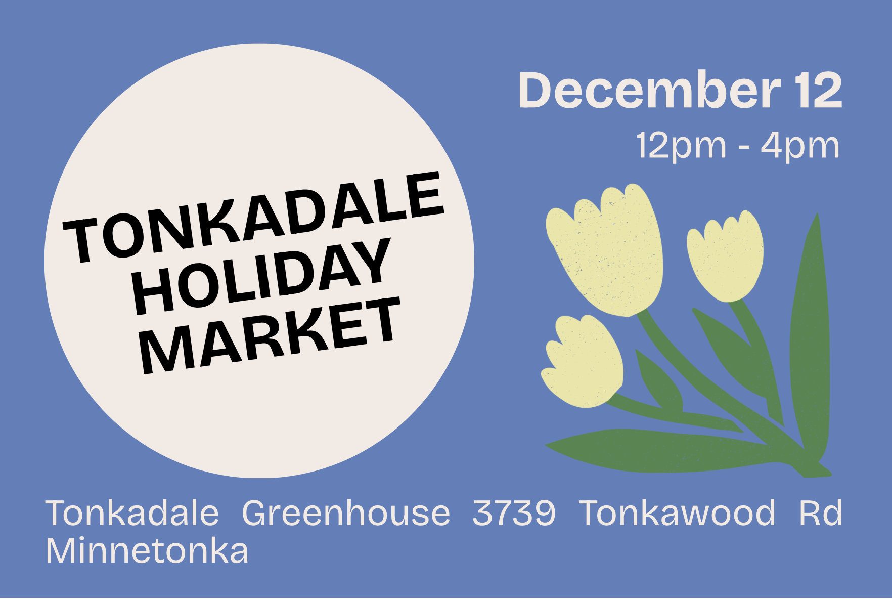 Tonkadale Holiday Market 2026