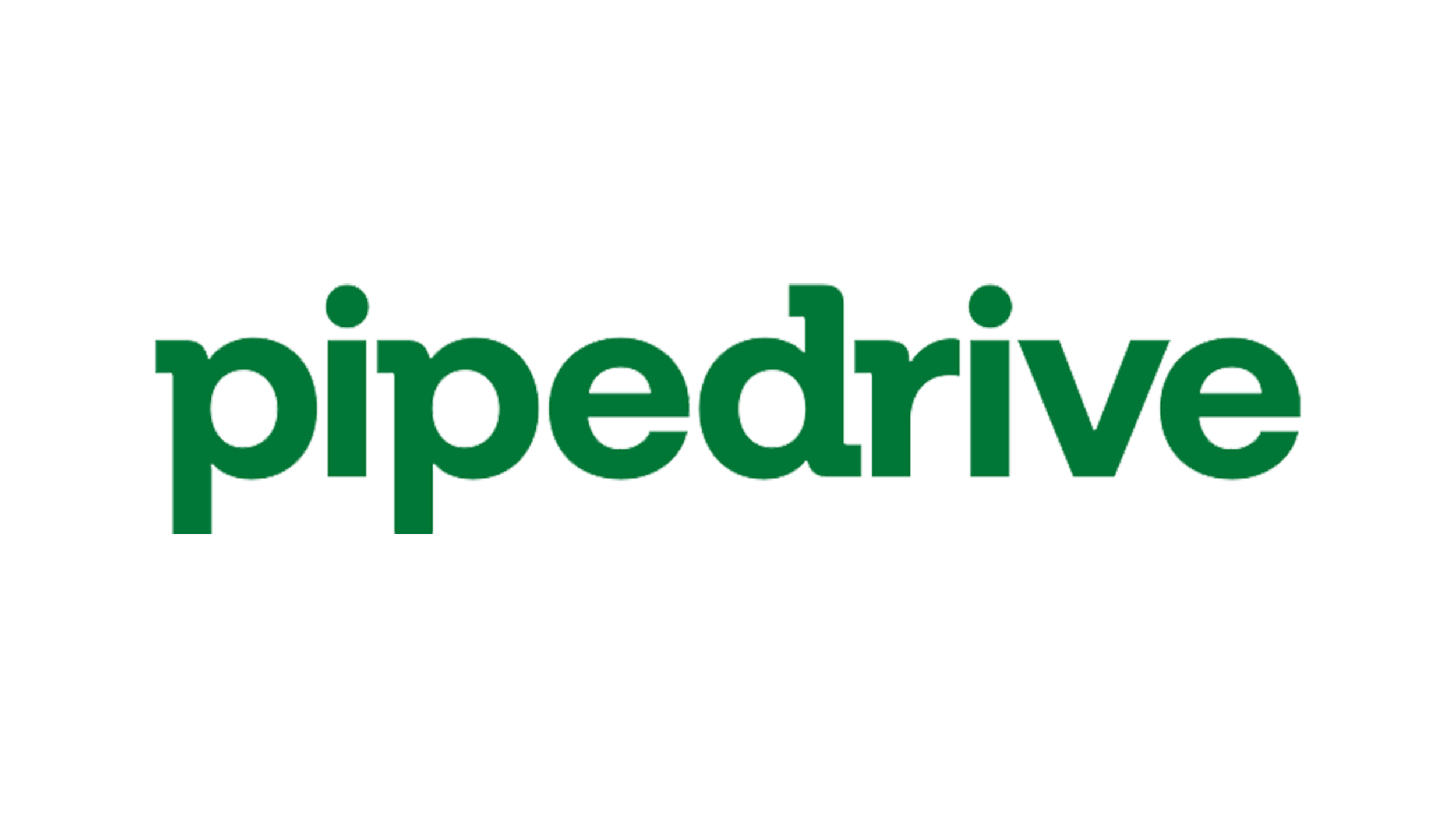 Pipedrive logo — sales-focused CRM designed for pipelines, deal tracking, and forecasting.
