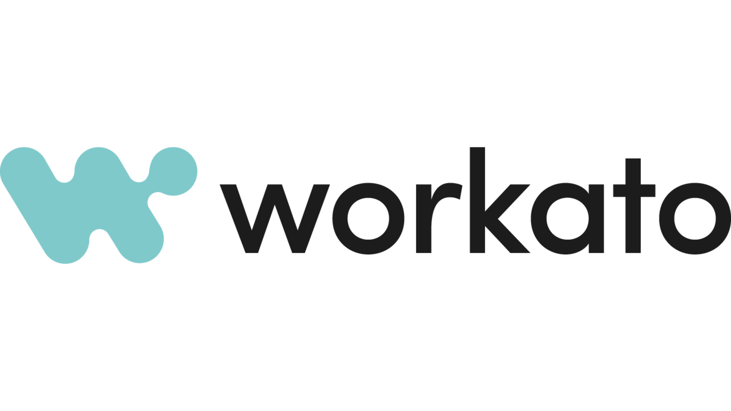 Workato logo — enterprise automation platform for syncing data and integrating business systems.