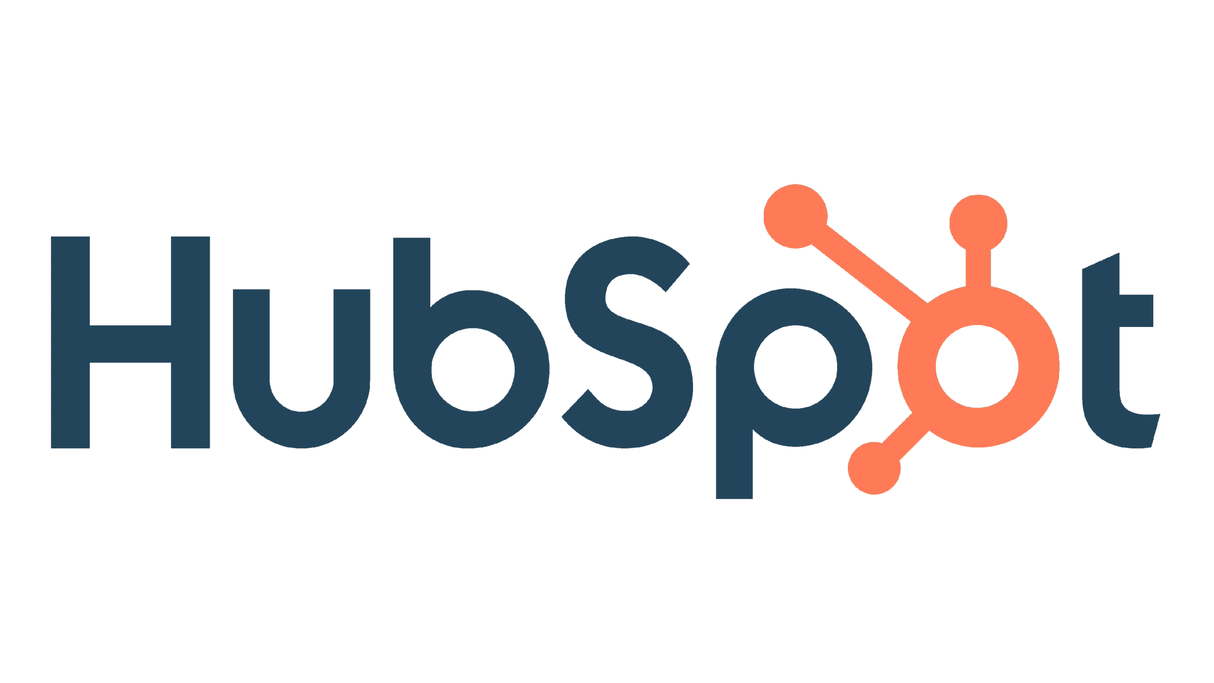 HubSpot logo — CRM and marketing automation platform used for sales pipelines, email, and workflows.