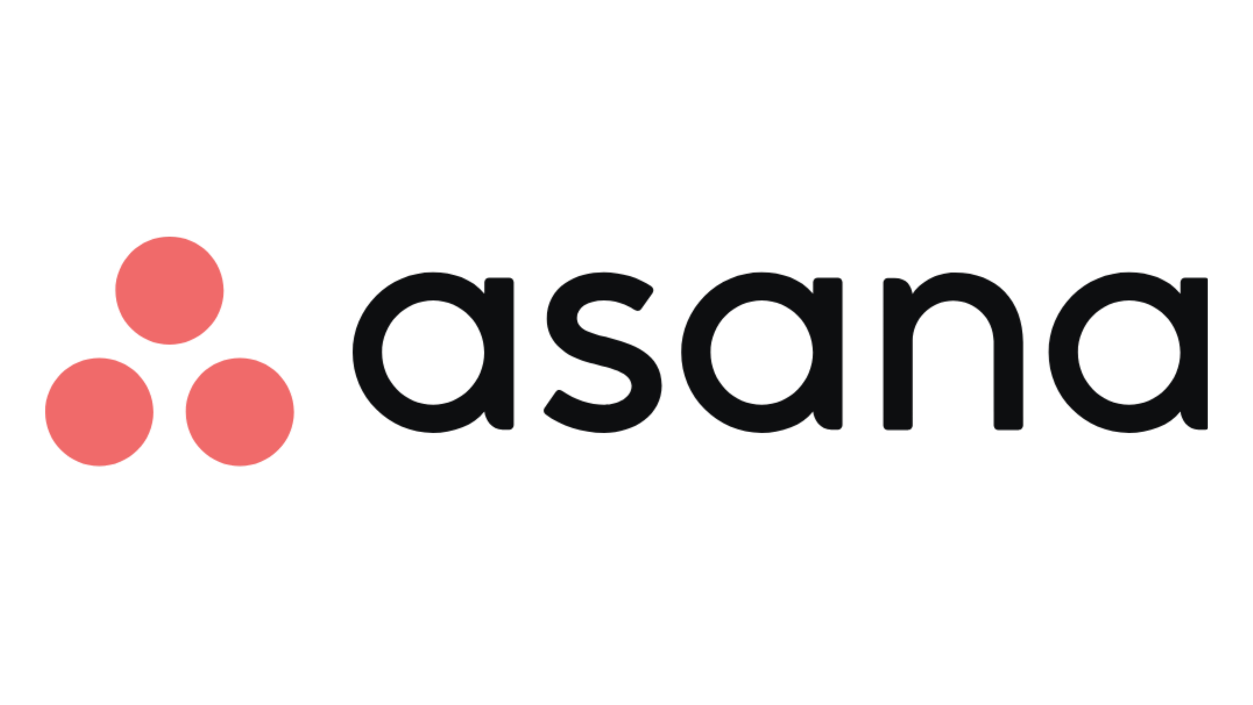 Asana logo — project management tool for tasks, workflows, and team collaboration.