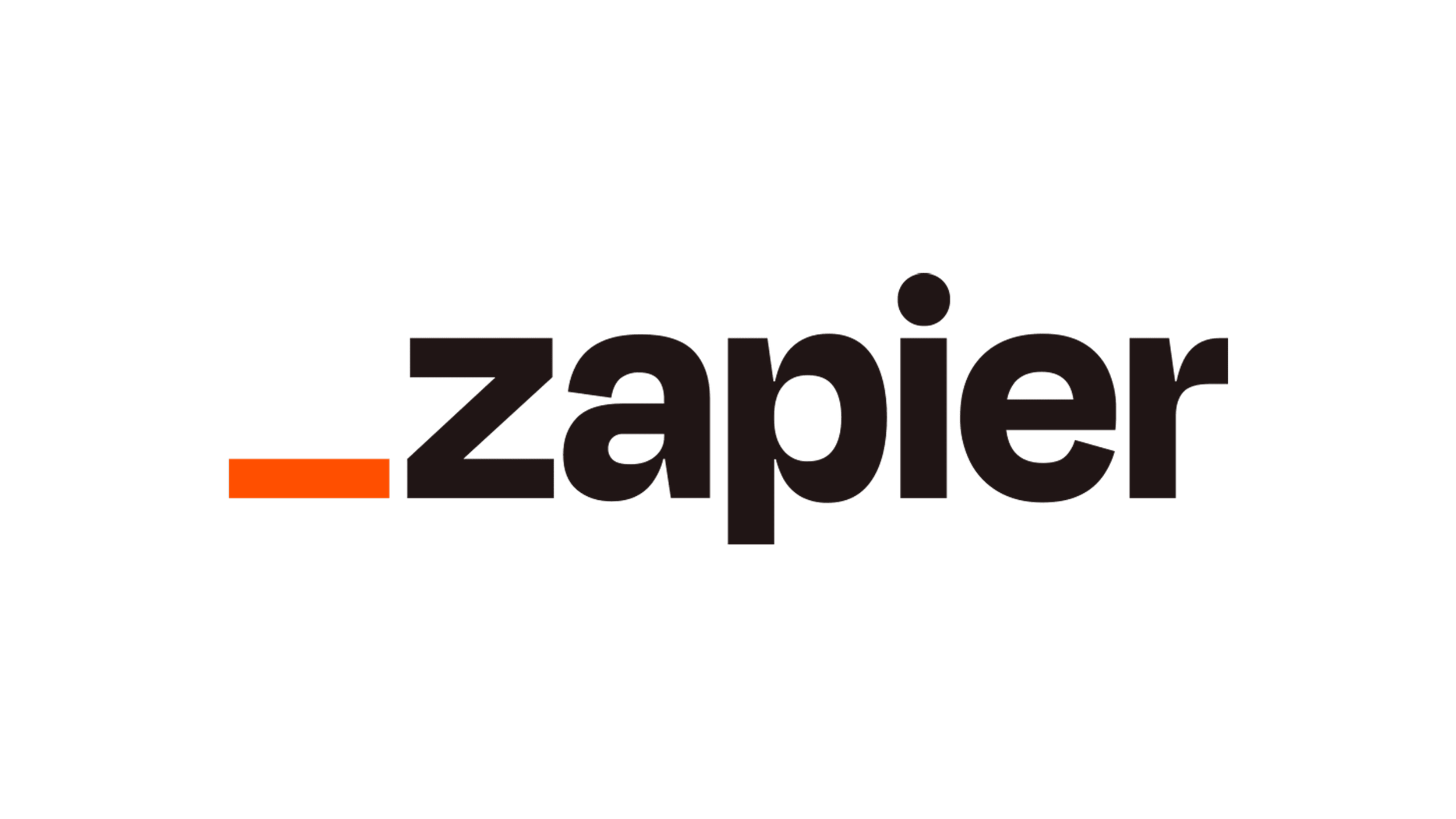 Zapier logo — automation platform that connects apps and creates workflows between systems.