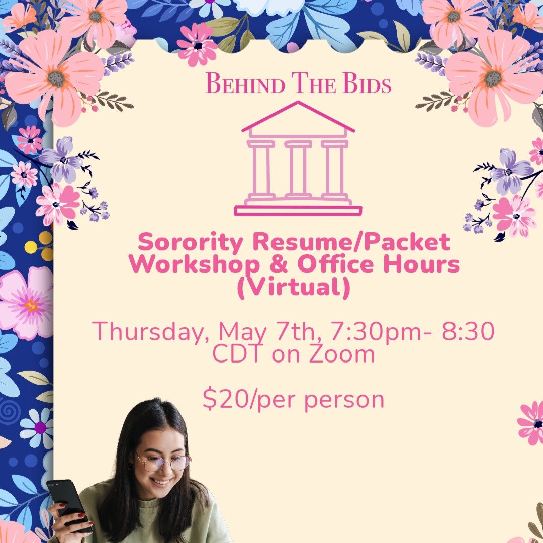 May hit and my inbox said: &ldquo;HELP WITH MY SOCIAL RESUME&rdquo; 😂

So&hellip; I&rsquo;m opening up virtual office hours this Thursday at 7:30 PM CDT

If you haven&rsquo;t:
➡️ finalized your resume
➡️ started your packet
➡️ asked for rec letters 