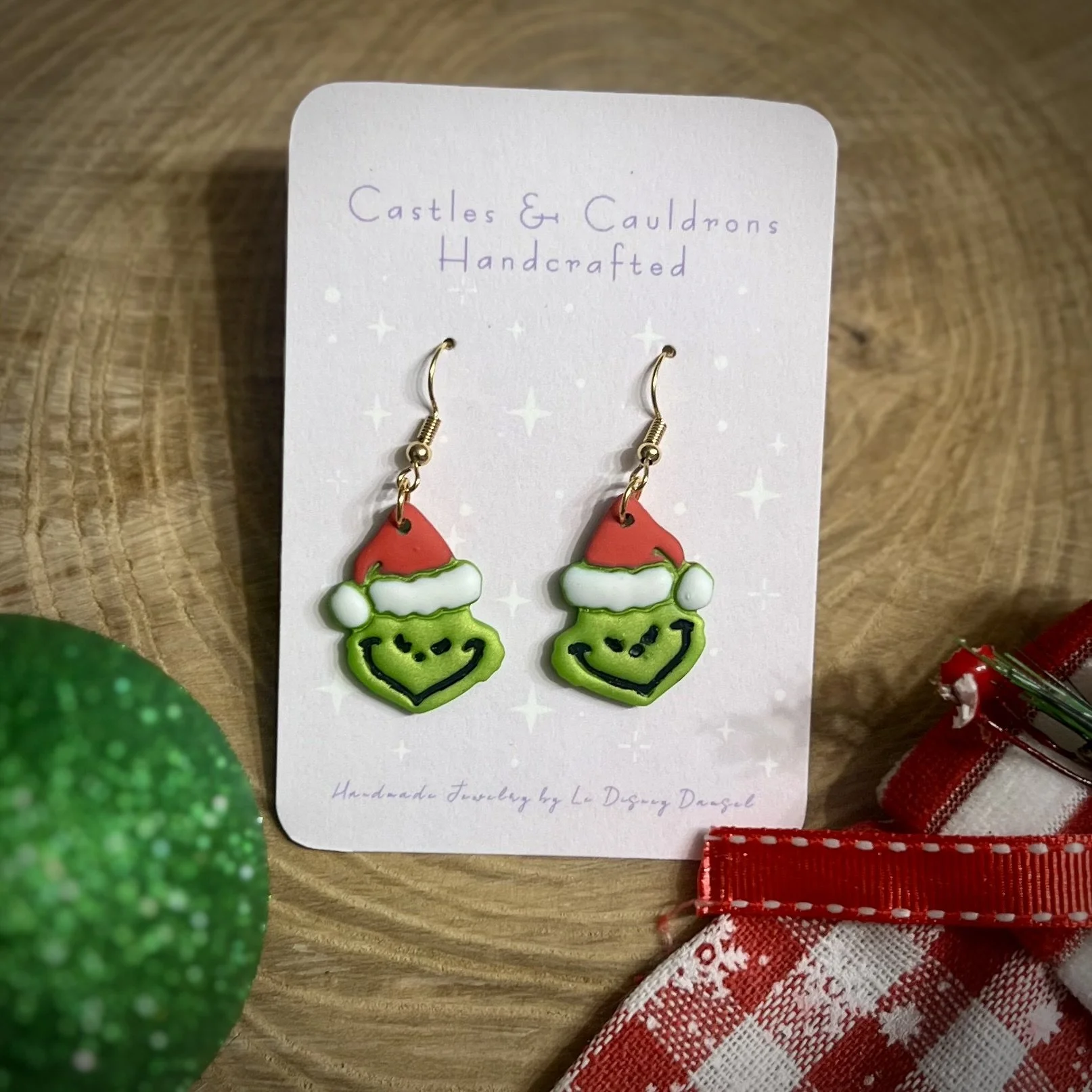 Santa Grinch Earrings