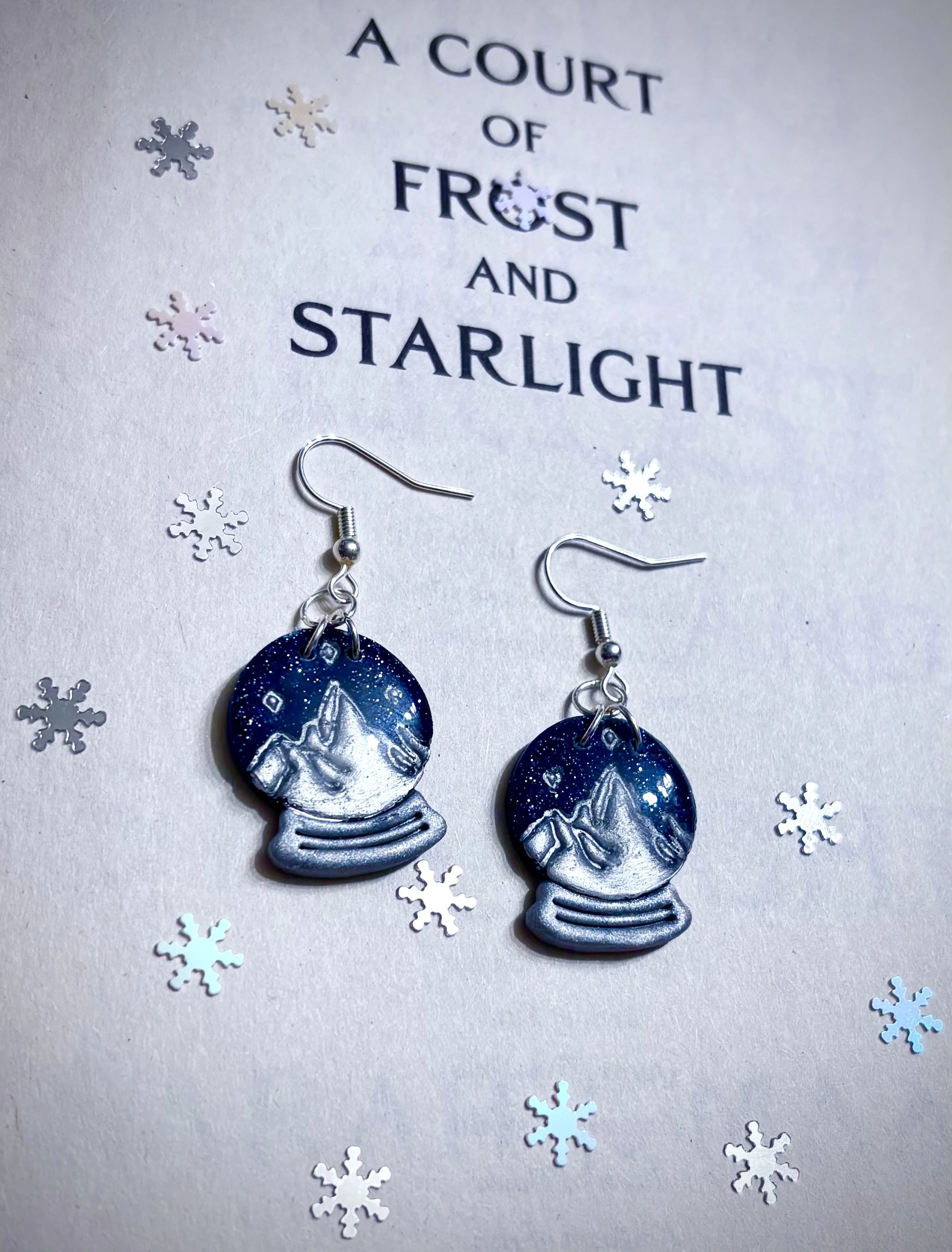 Snow Globe Velaris Earrings