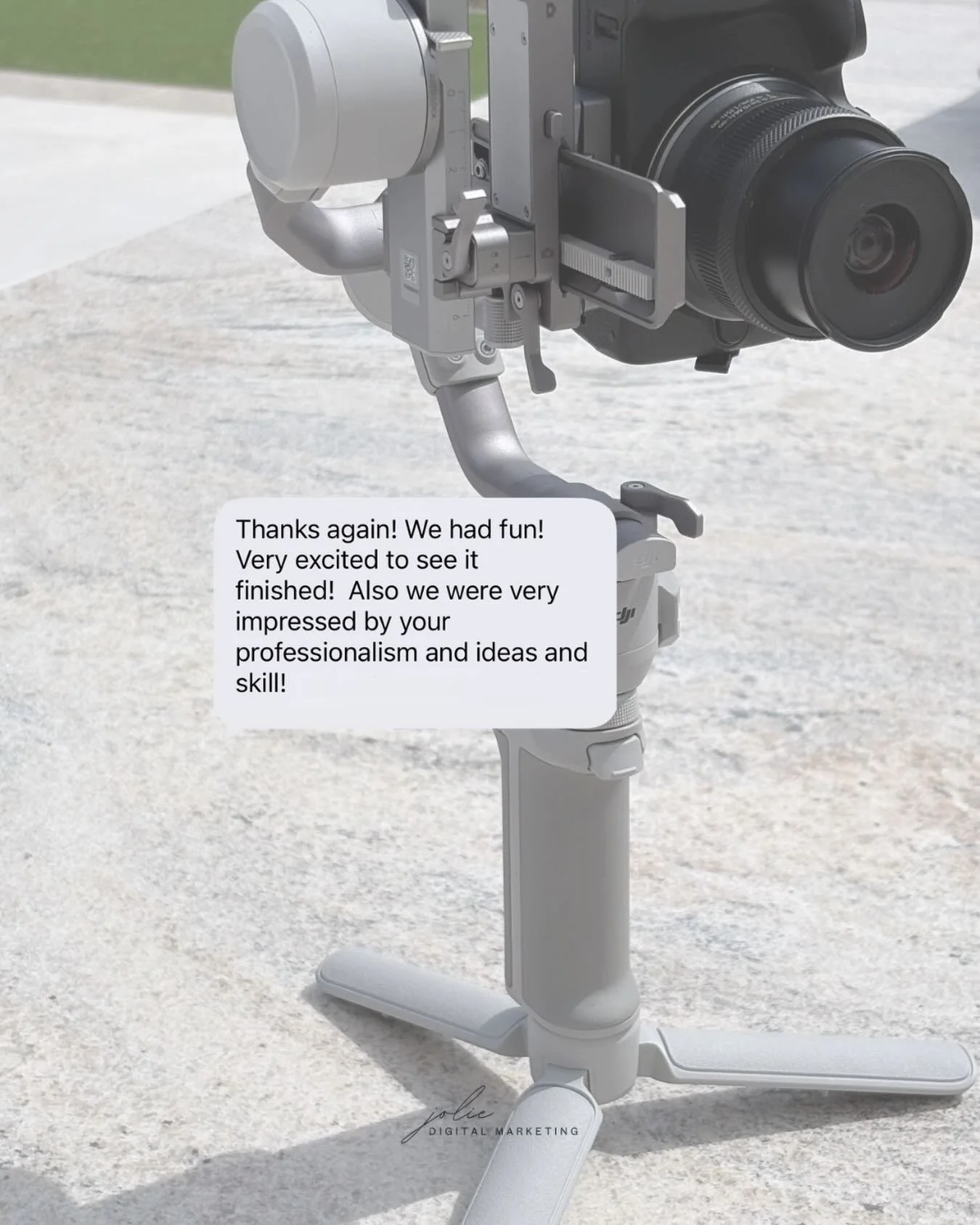 client approved 🏅
if social media feels like a full time job on top of your actual job, it&rsquo;s time to call us in.

www.JolieDigitalMarketing.com