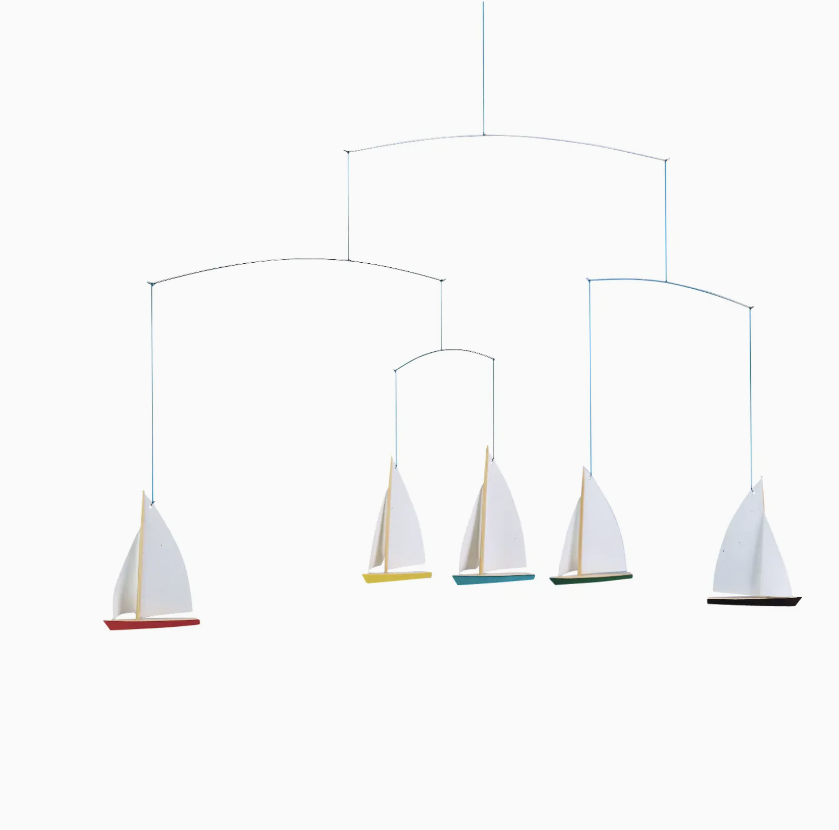 Dinghy Regatta Mobile - five boats