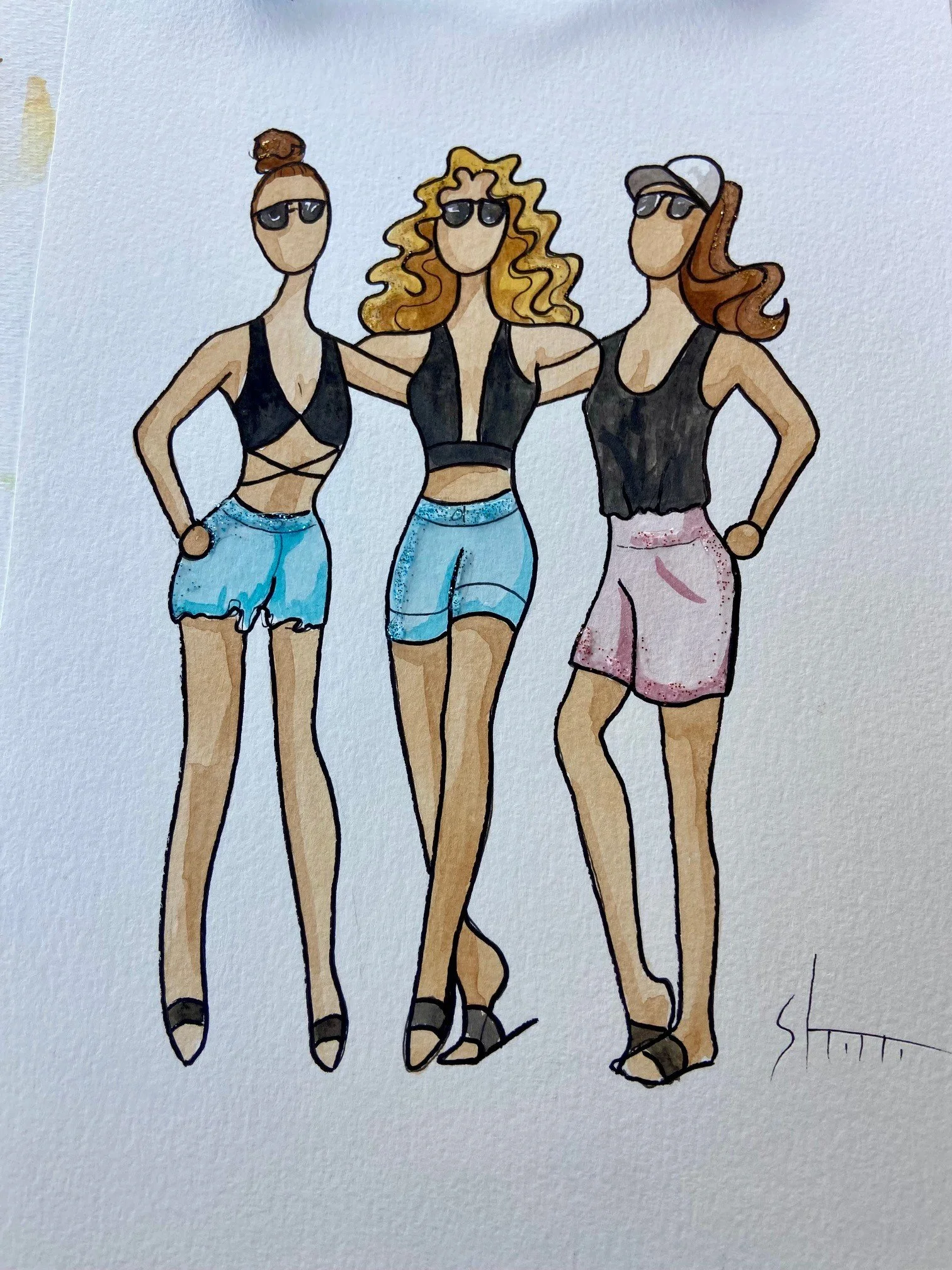 Boho Sketch Co - Corporate-events-live-artist-painter-beach-party2.jpg