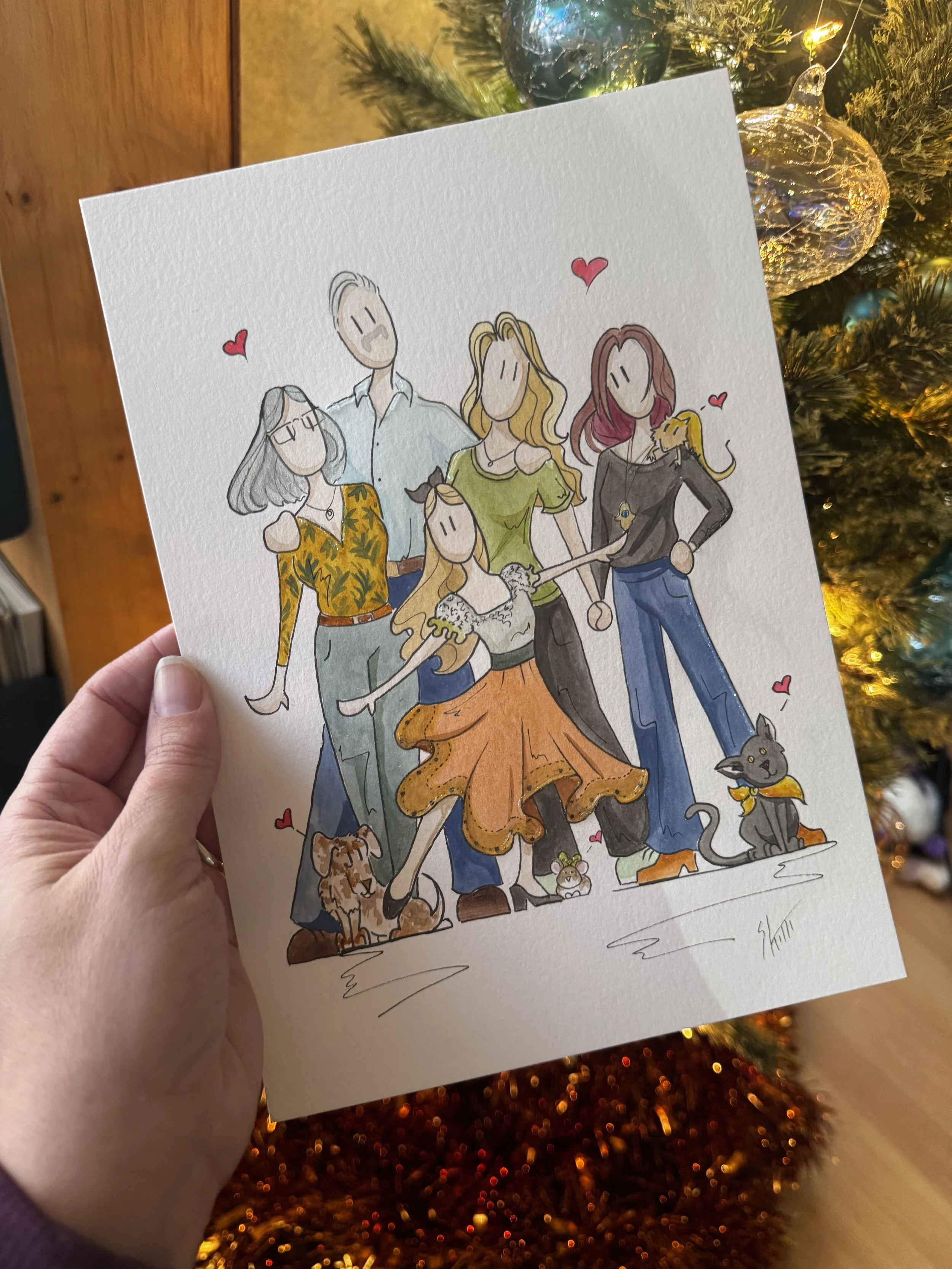 Quick Sketch Portrait - Large