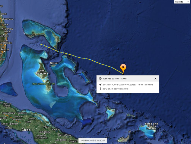 Enroute to Antigua