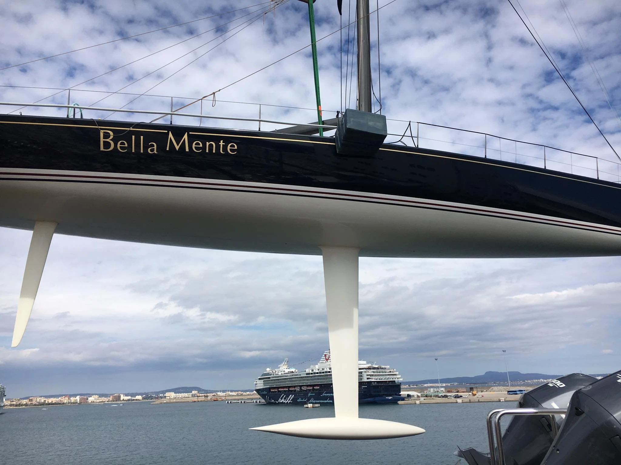 Bella has arrived in Palma De Mallorca, Spain!