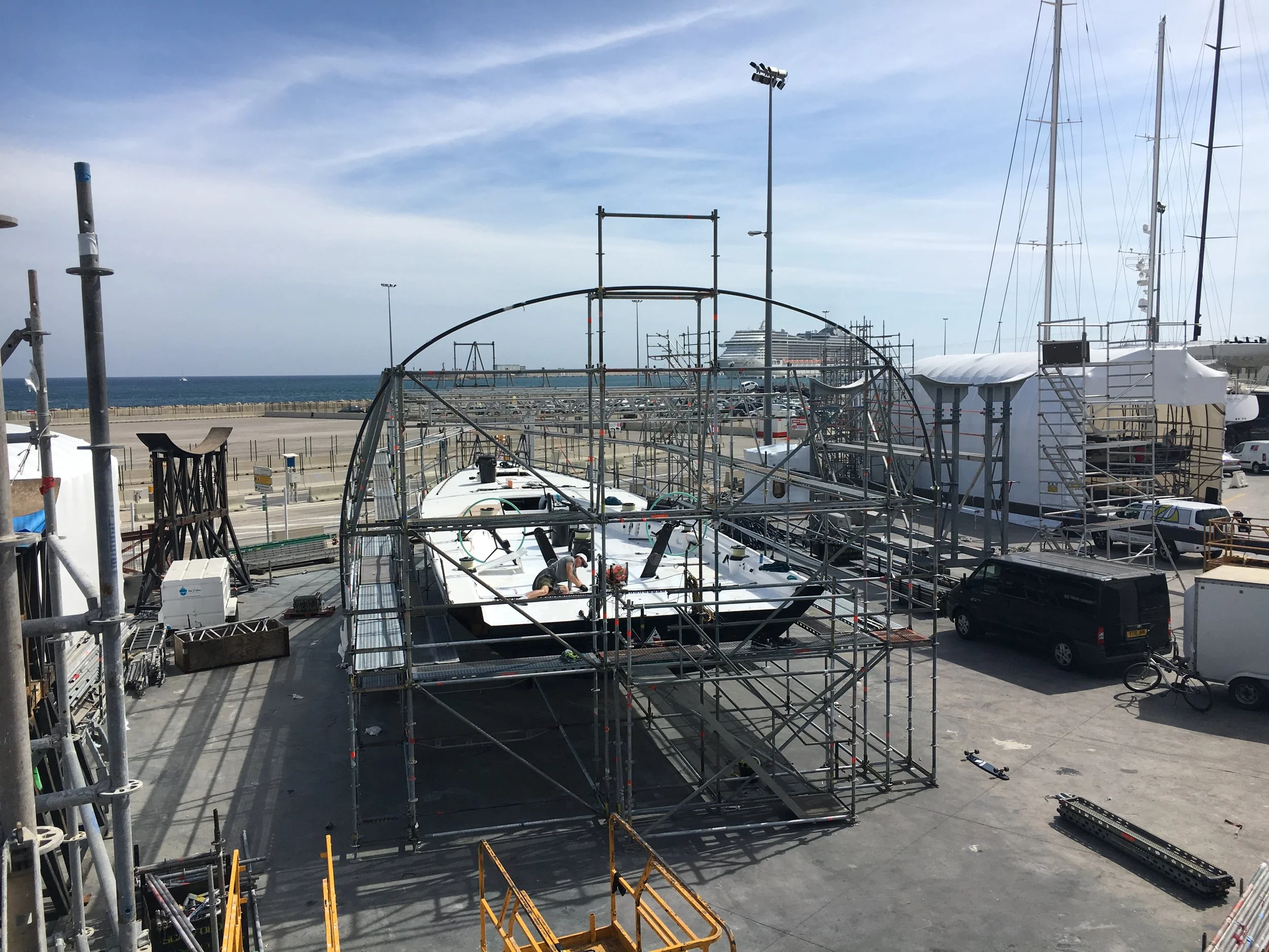 Bella Mente Progress in the Yard