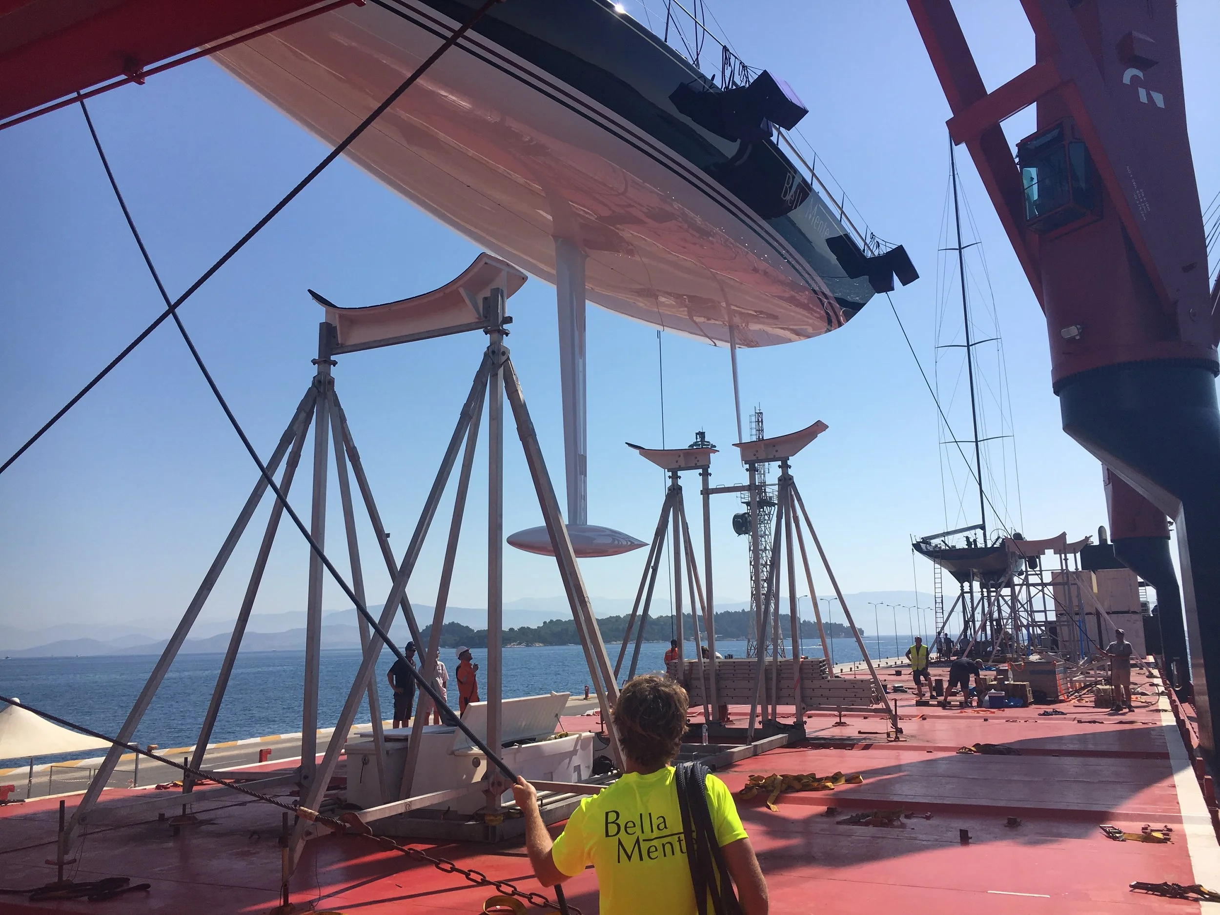 July 28th, 2017: Bella Mente arrives in Corfu, Greece