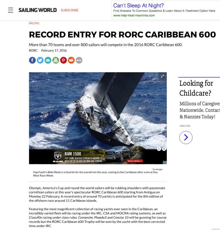 Sailing World - February 2016