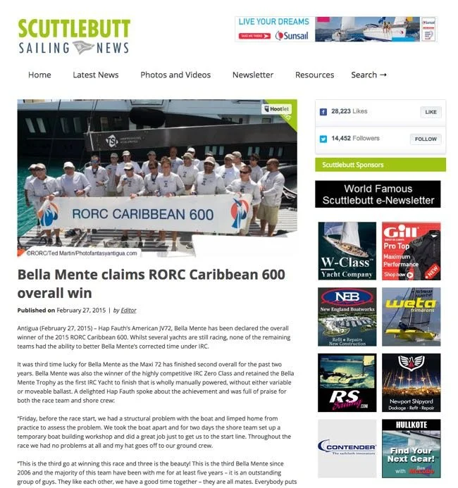 Scuttlebutt - February 2015