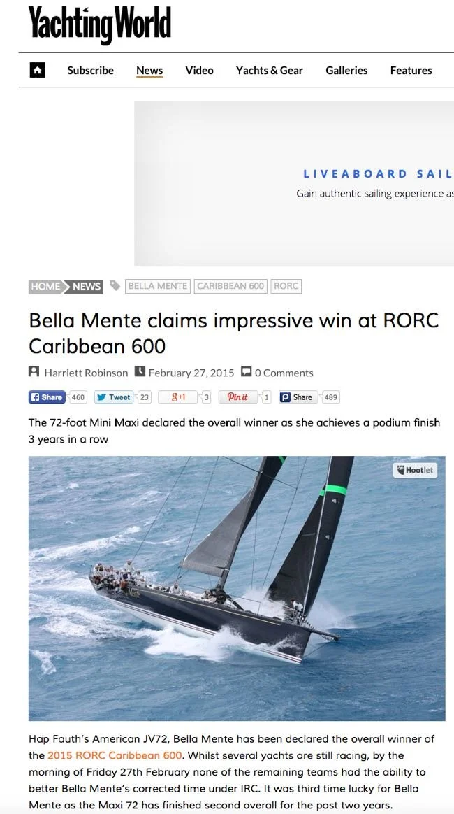 Yachting World - February 2015