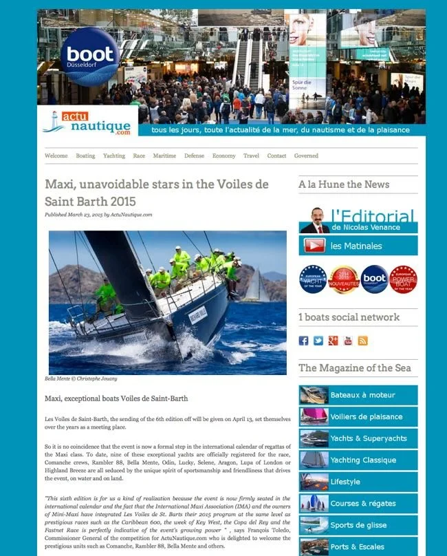 Actu Nautique - February 2015