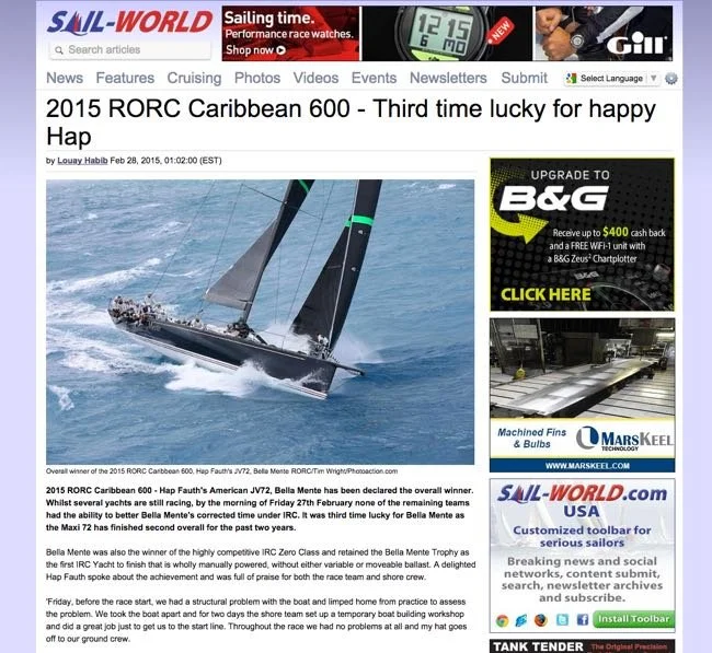 Sail-World - February 2015